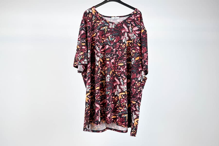 Damen T-Shirt In Print, Gr. 2XL